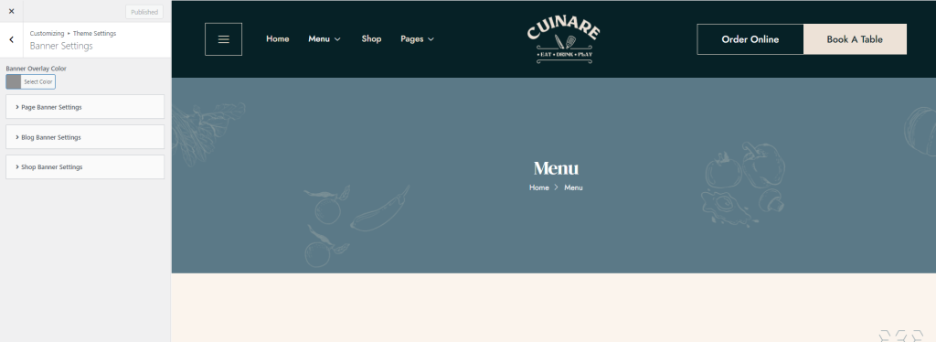 cuinare_banner_settings