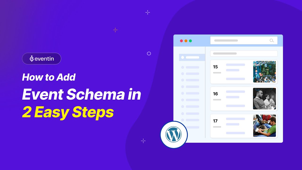 How to Add Event Schema in WordPress in 2 Easy Steps | WordPress Event Management | Eventin