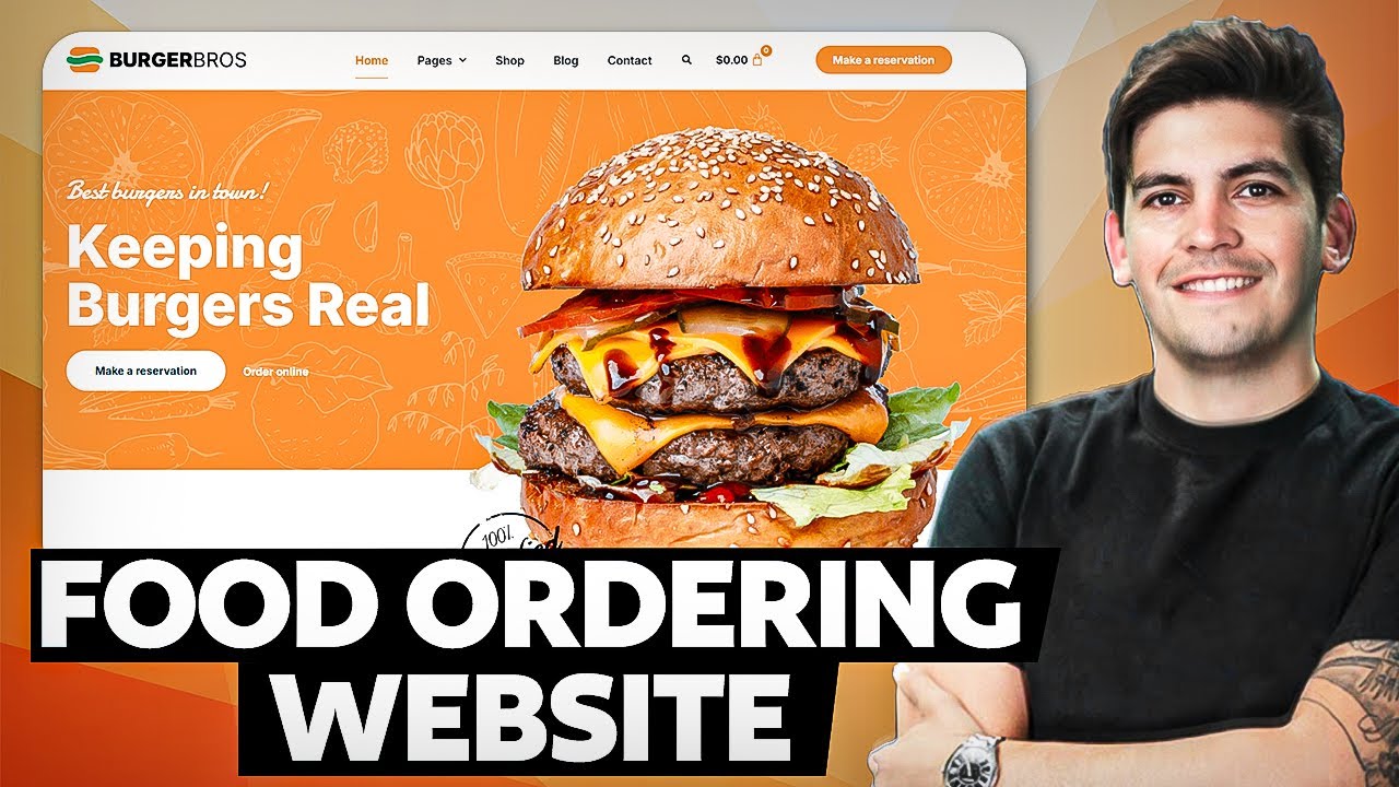 How To Make an Online Food Ordering Website with WordPress (2025) [Booking + FREE App]
