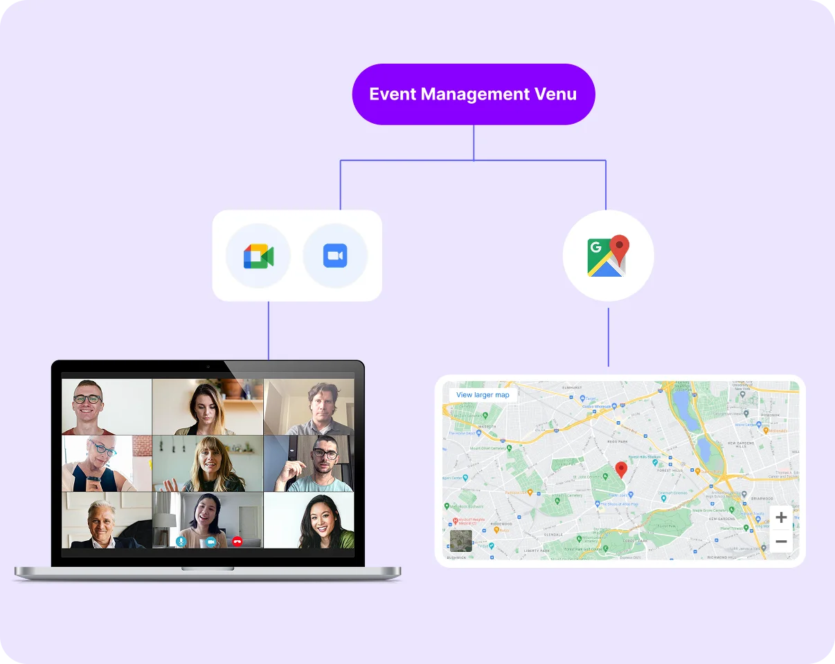 Run online and in-person events from one place
