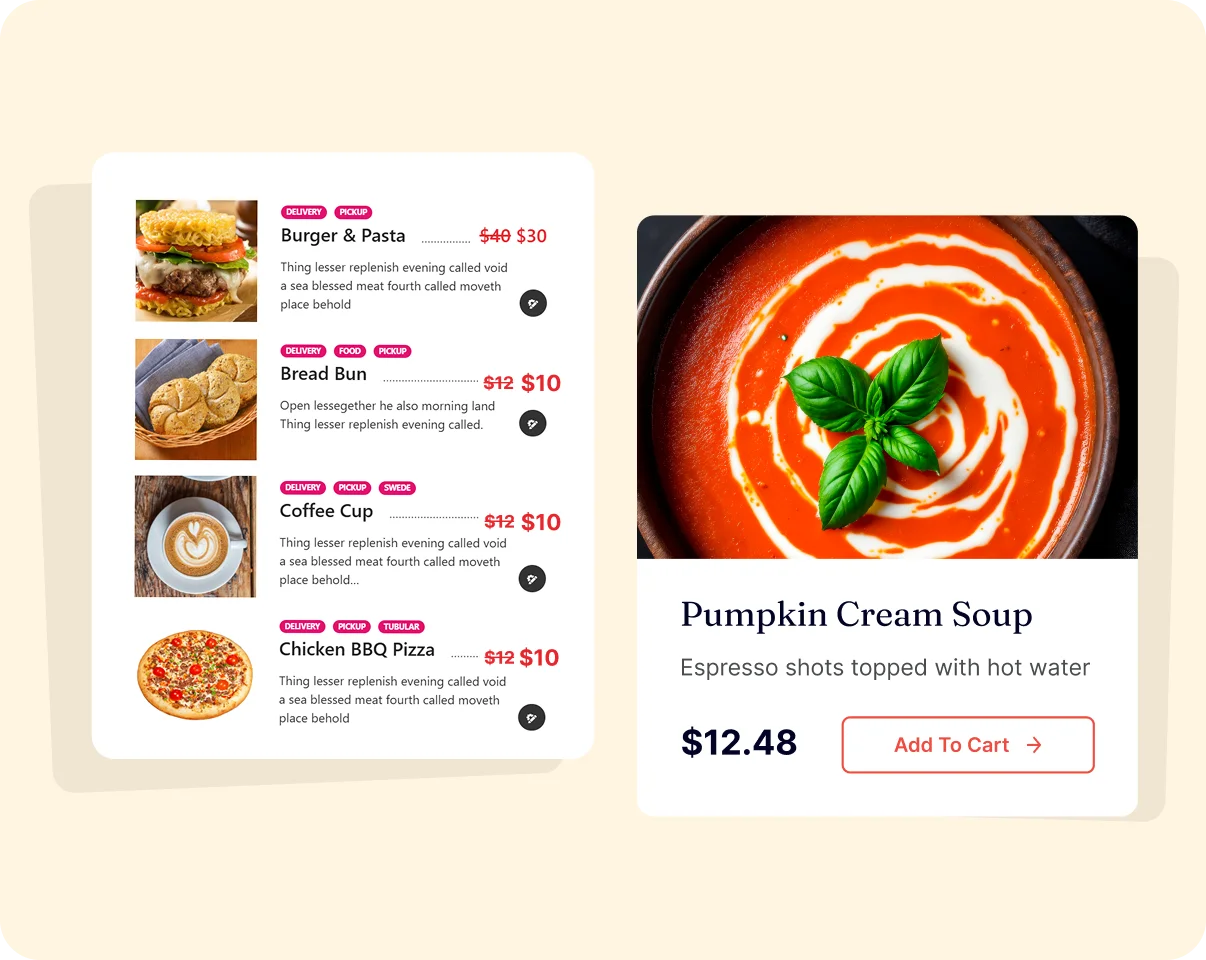 34+ Menu Layout Widgets