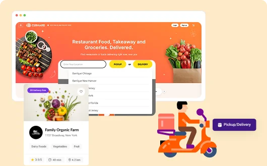 Delivery and Pickup Ordering