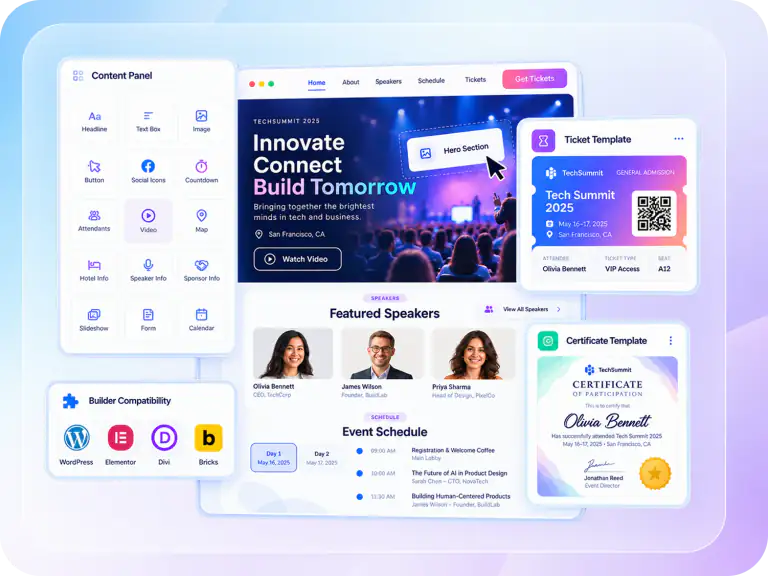 Make every event experience feel like your brand