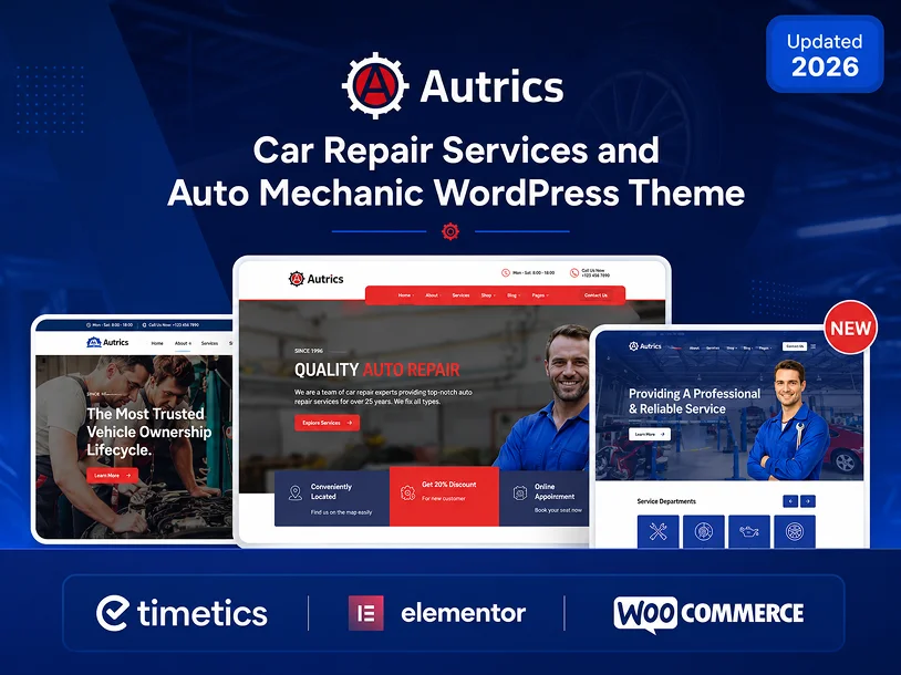 Autrics theme preview