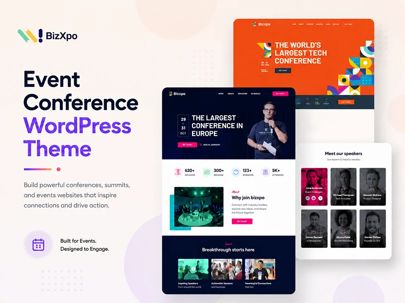 Bizxpo theme preview