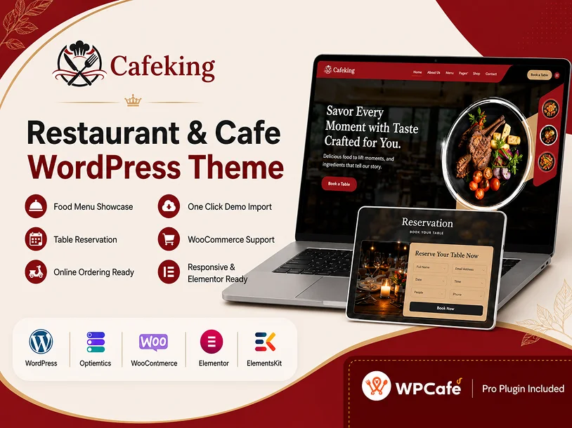 CafeKing theme preview