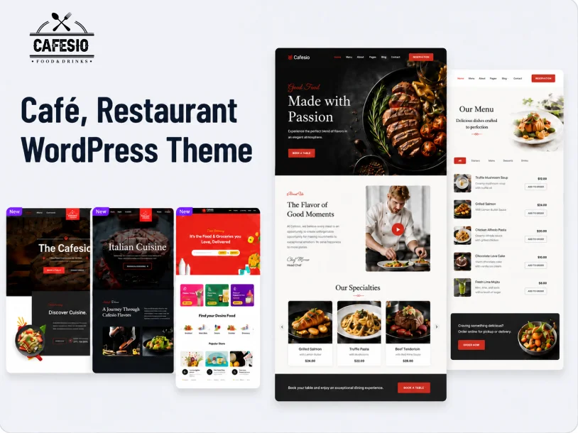 Cafesio theme preview