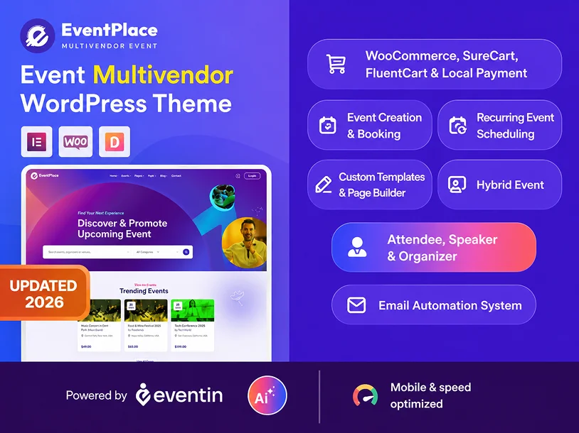 Eventplace theme preview