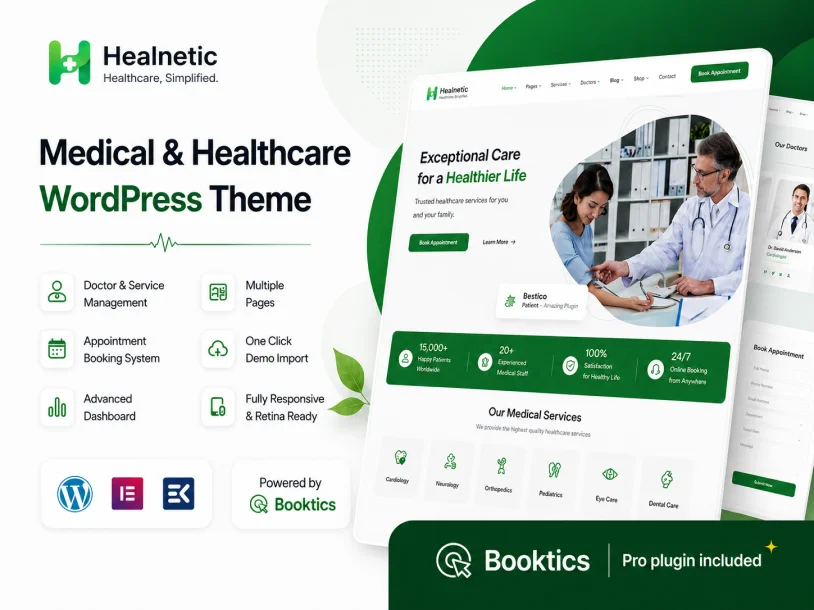 Healnetic theme preview