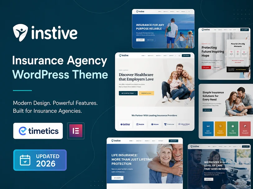 Instive theme preview