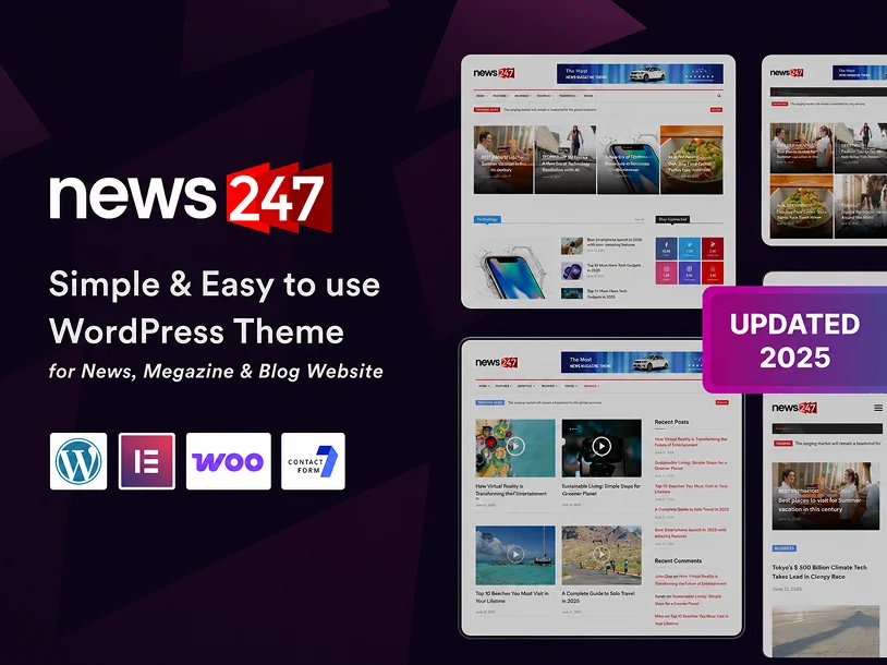 News247 theme preview