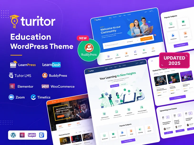 Turitor theme preview