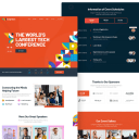 Bizxpo Event Conference WordPress Theme preview