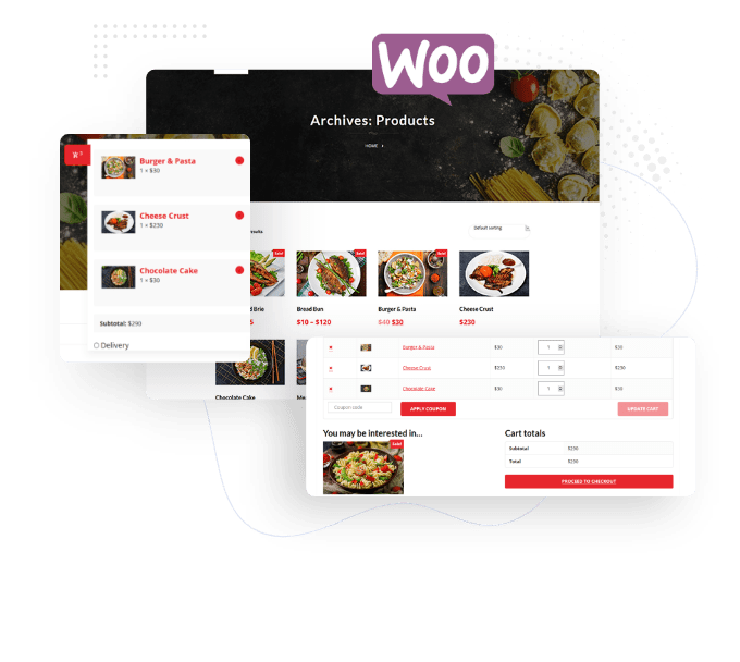 an image of the WooCommerce widgets