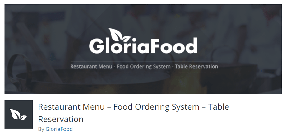 Restaurant Menu – Food Ordering System – Table Reservation by GloriaFood