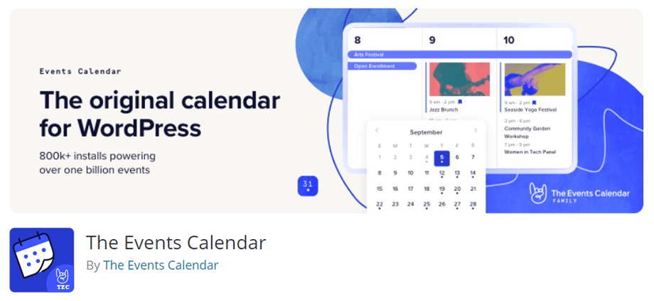 The Events Calendar By The Events Calendar