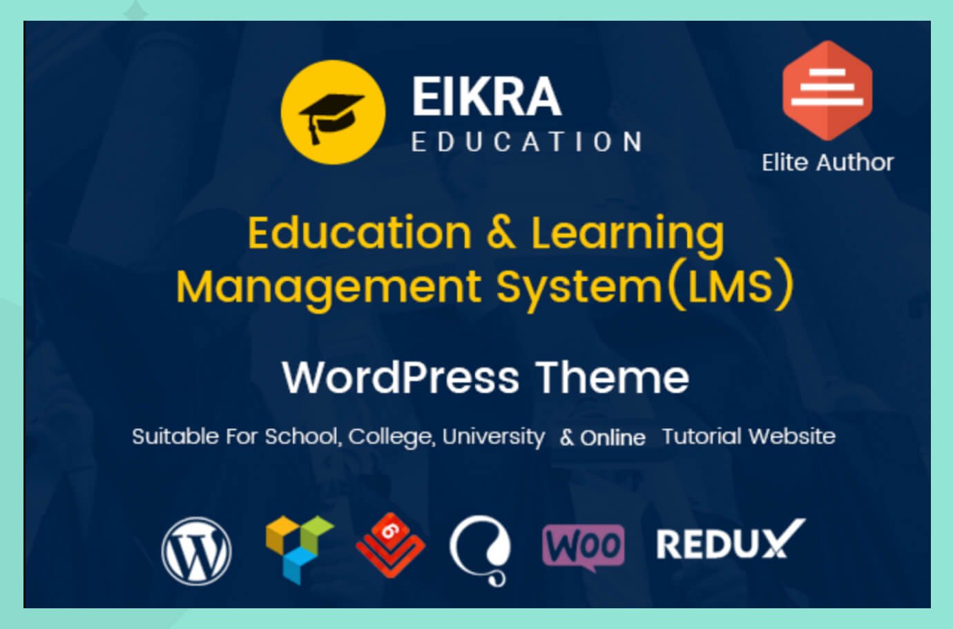 An image of Eikra Education WordPress Theme