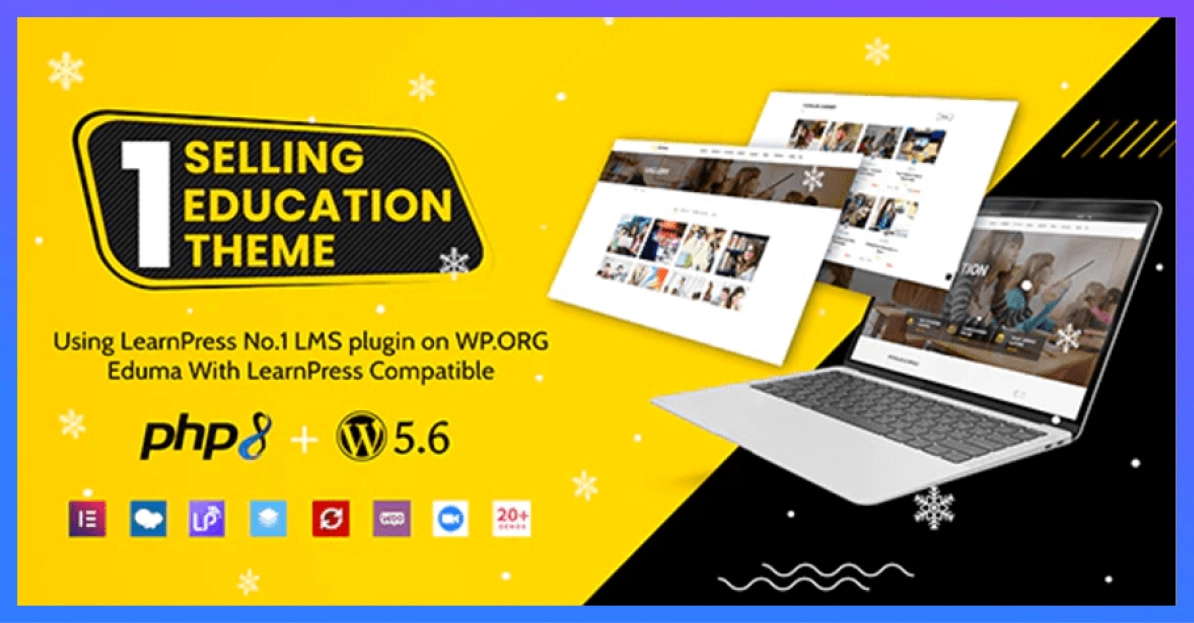 Eduma wordpress education theme