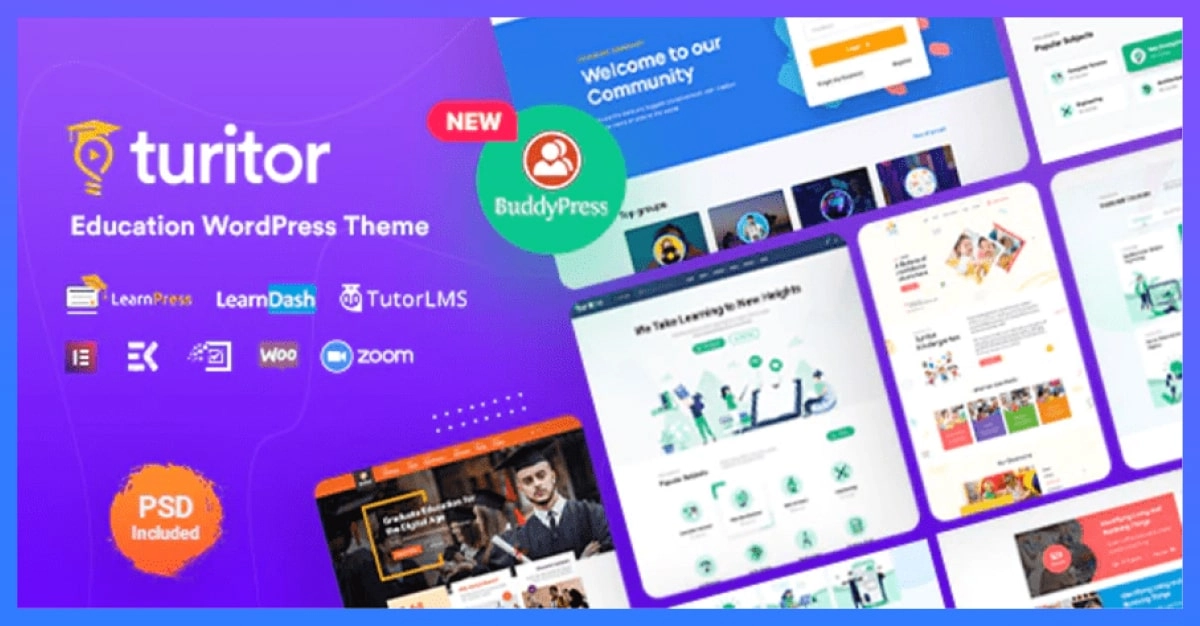 turitor wordpress education theme