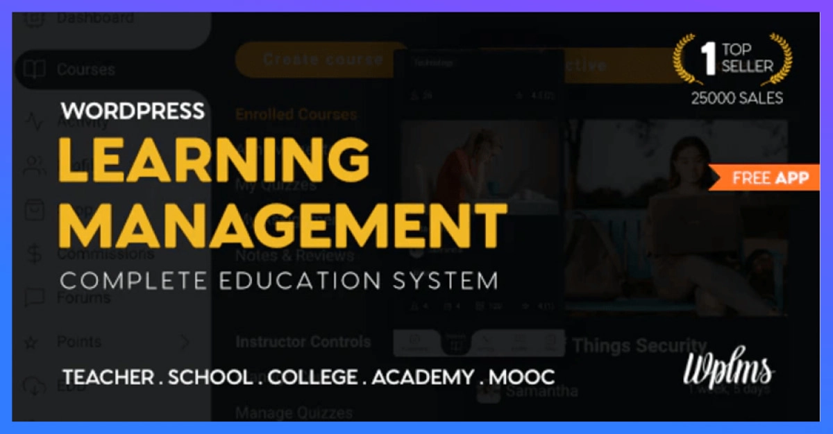 WPLMS wordpress education theme