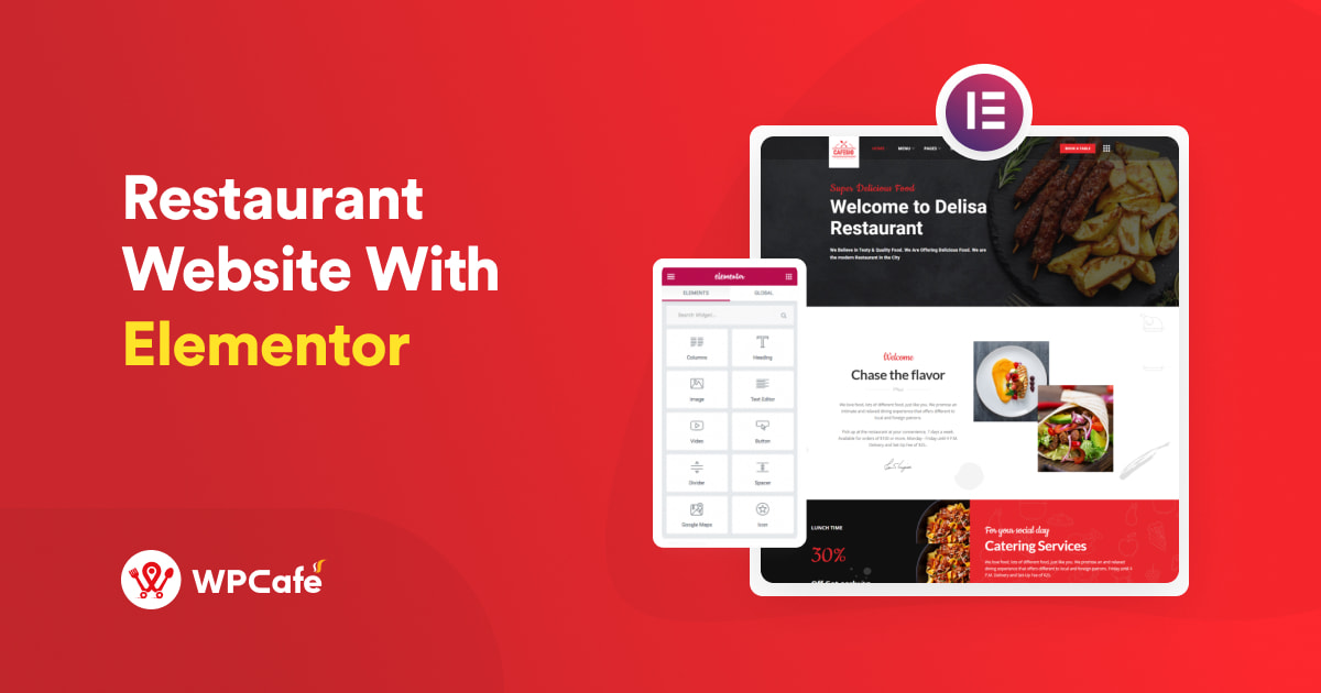 Blog Tutorial WPCafe How to Design a Restaurant Website with Elementor