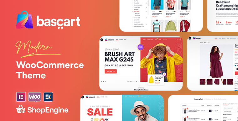 bascart best WooCommerce theme thumbnail