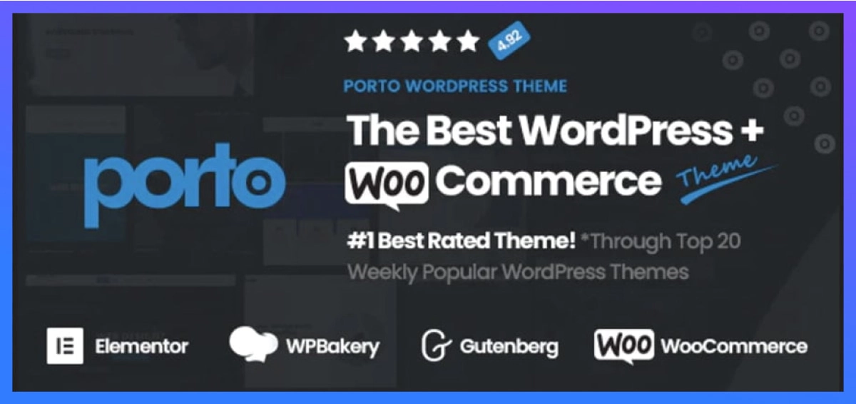 Porto WooCommerce Themes for eCommerce Website