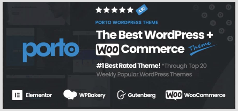 porto best WooCommerce theme