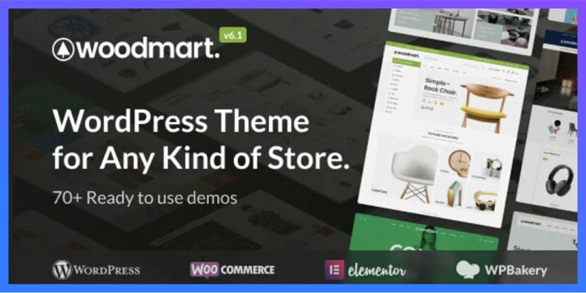 WoodMart WooCommerce Themes for eCommerce Website