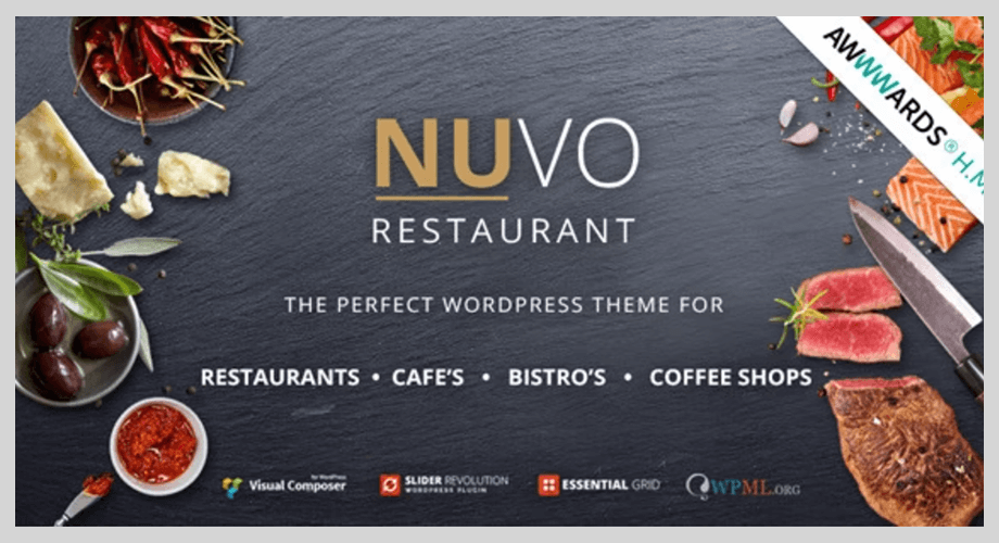 NUVO, best restaurant management theme