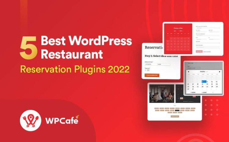 5 best wordpress restaurant reservation plugin banner