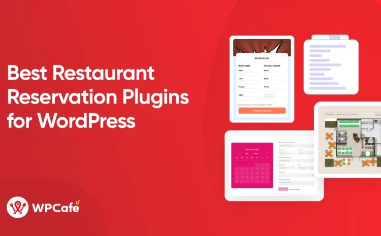 best restaurant reservation plugins for wordpress