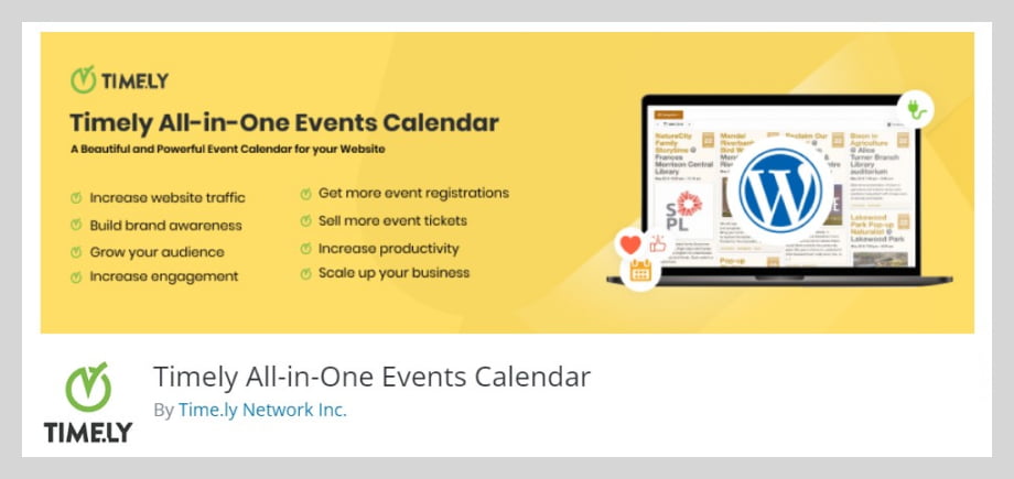 Timely All-in-One Events Calendar plugin