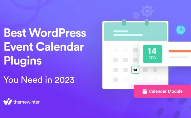 best wordpress event calendar plugin