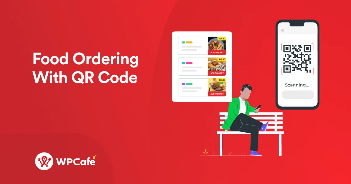 how to manage food ordering with qr code