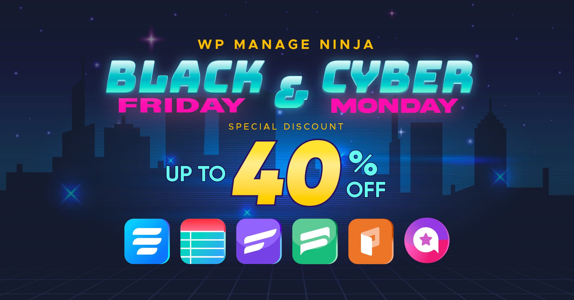 WPManage Ninja Black Friday and Cyber Monday Deal 2022