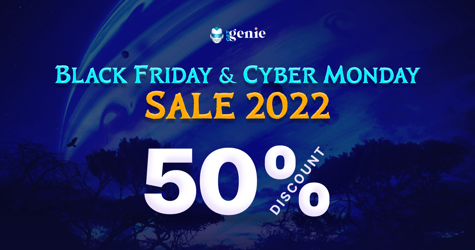 GetGenie Black Friday and Cyber Monday Deal 2022
