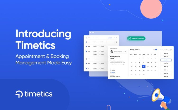  Introducing Timetics: Appointment & Booking Management Made Easy