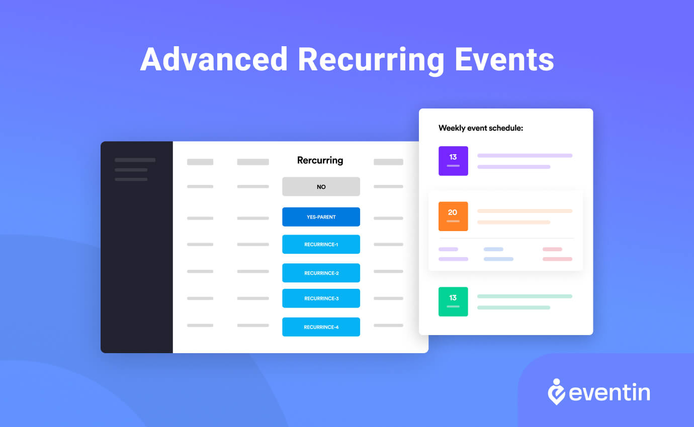 Eventin Advanced Recurring Events