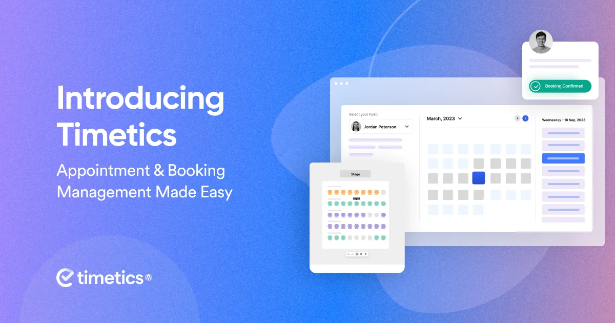 introducing timetics appointment booking plugin