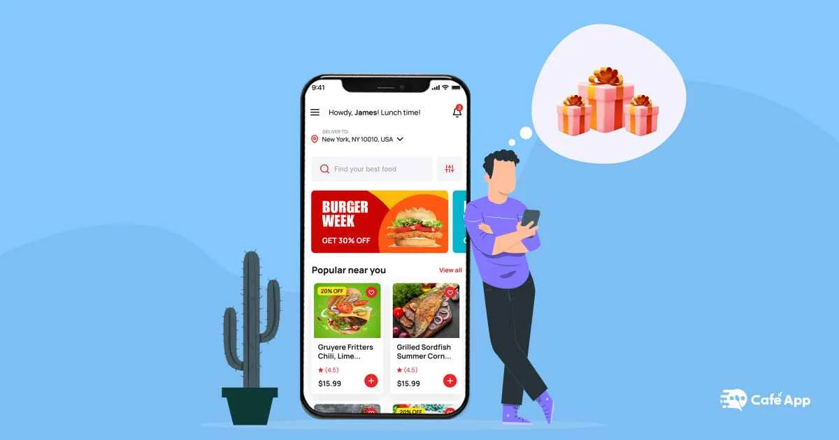 addons for custom food delivery app