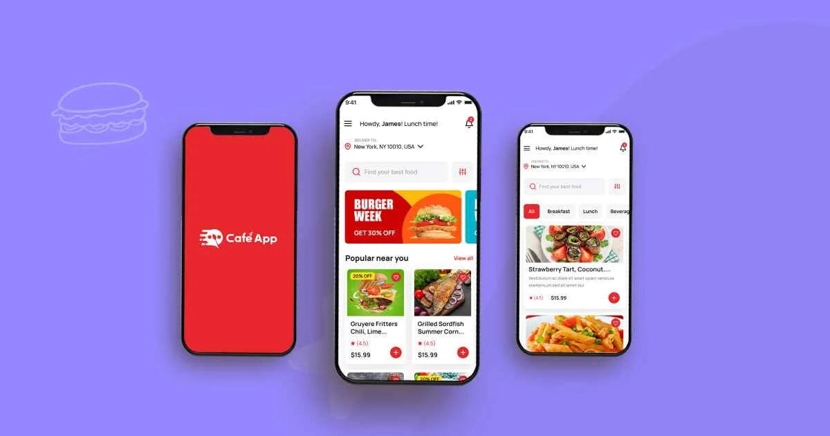 wpcafe food ordering app