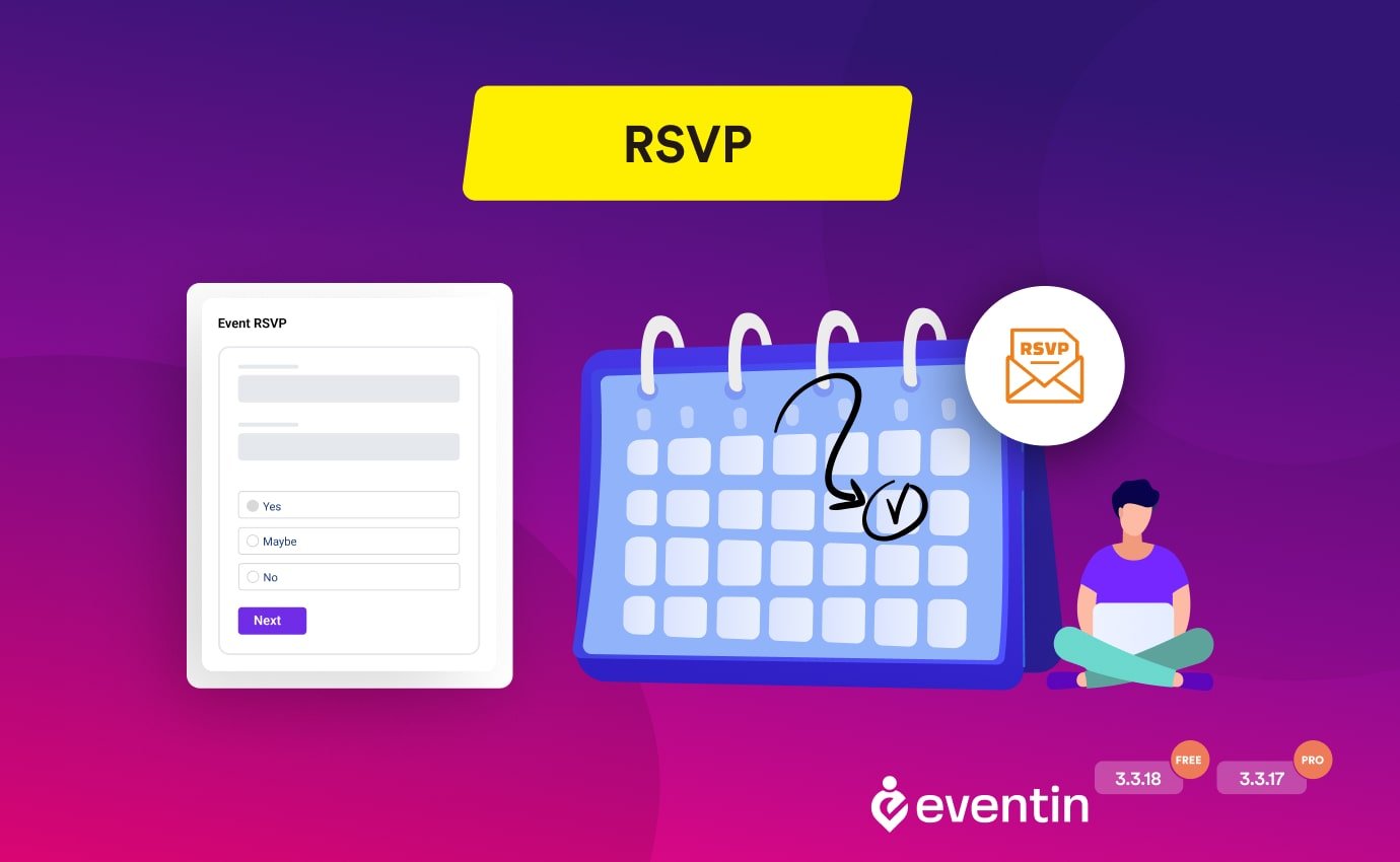  Eventin 3.3.18 is Live with RSVP and Small Tweaks