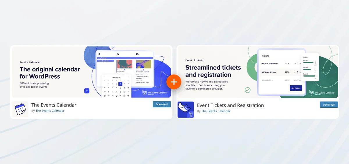 The Events Calendar Event Tickets plugin