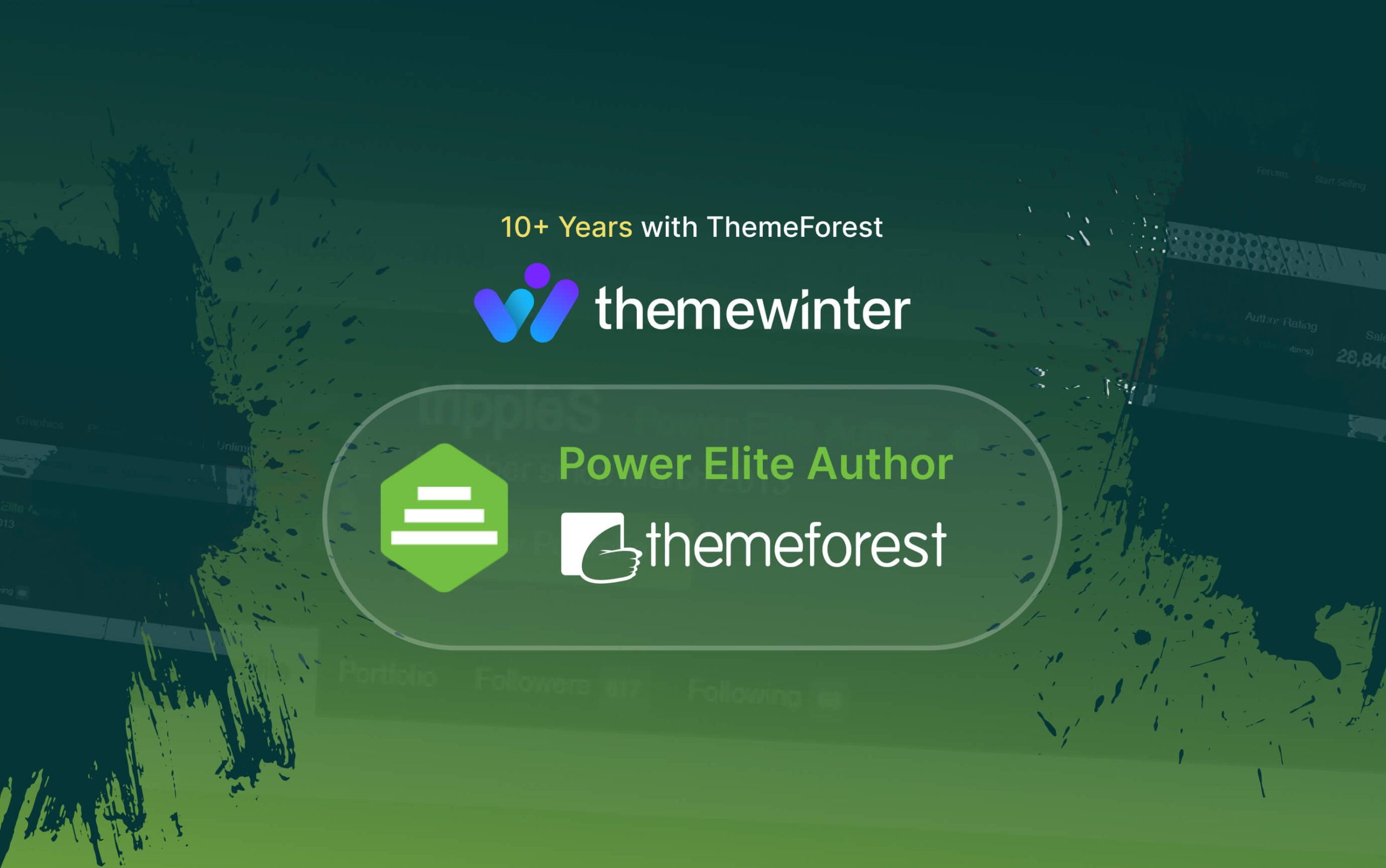  10+ Years with Envato Market: ThemeWinter is Now Power Elite Author