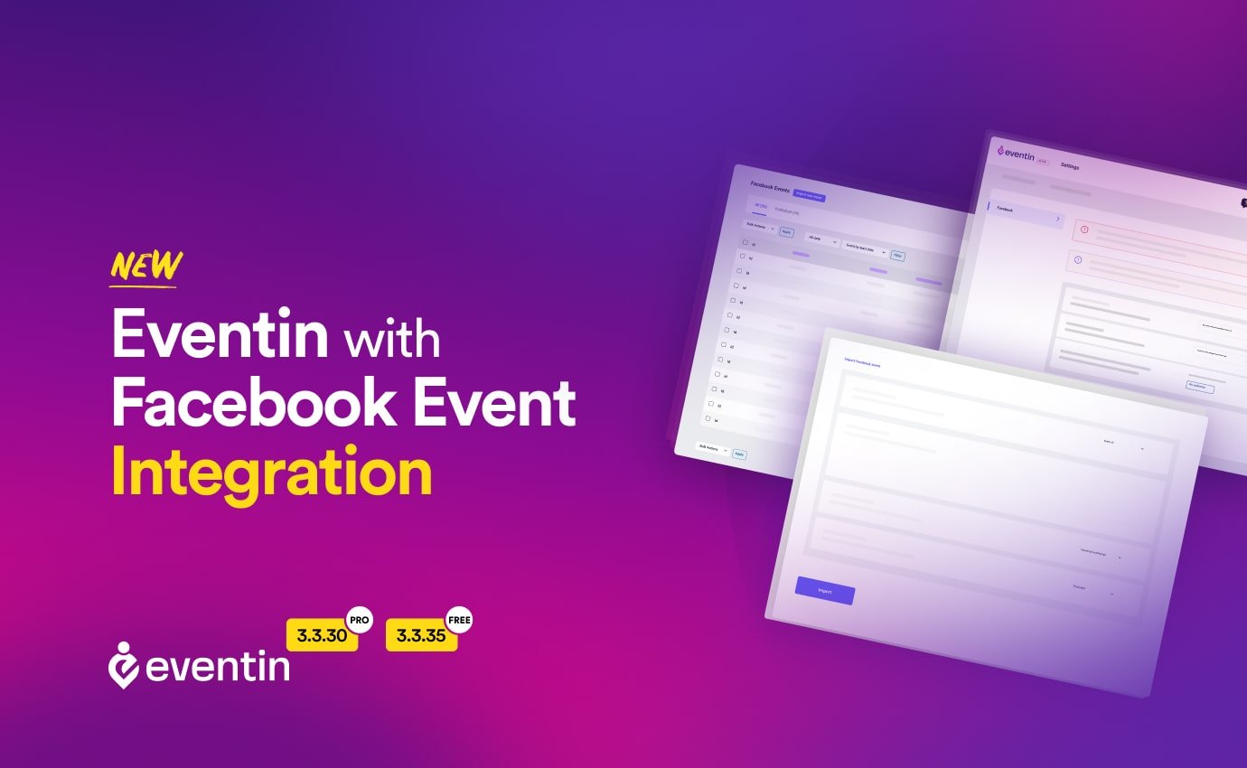  Enhanced your Facebook Events Management with Eventin Pro [V3.3.30]