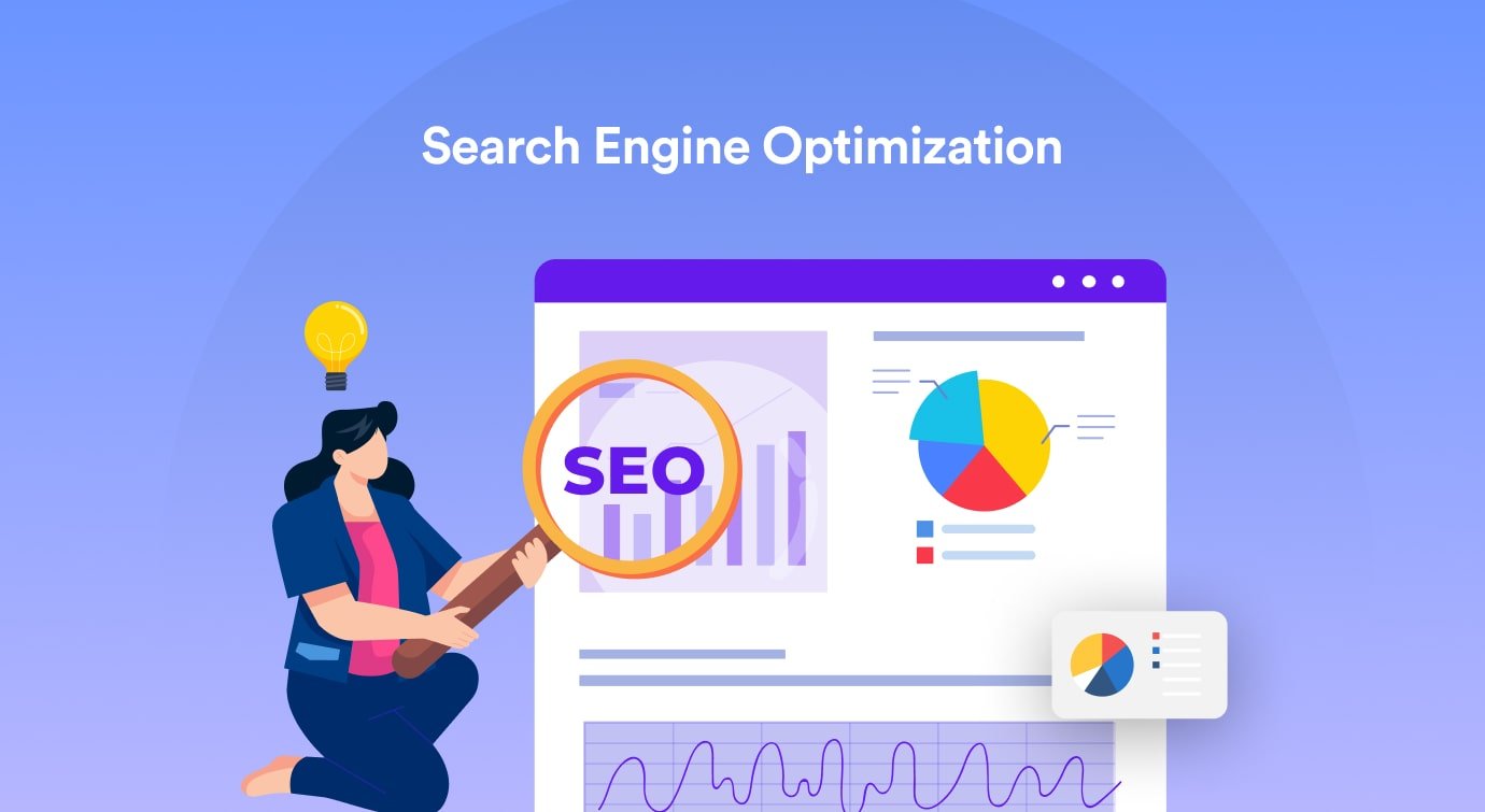 an image on optimizing your website for better ranking on search engines