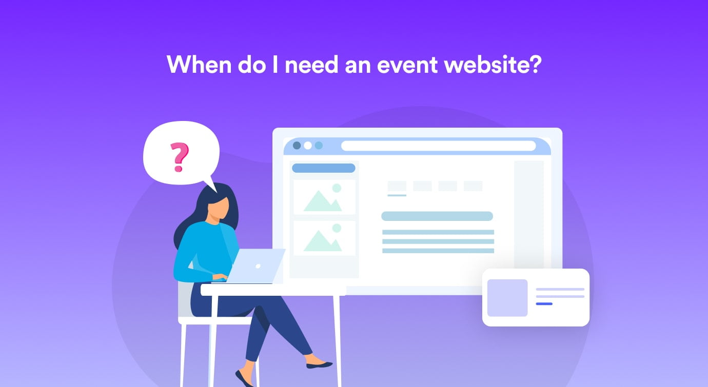 an image on when should you create an event management website