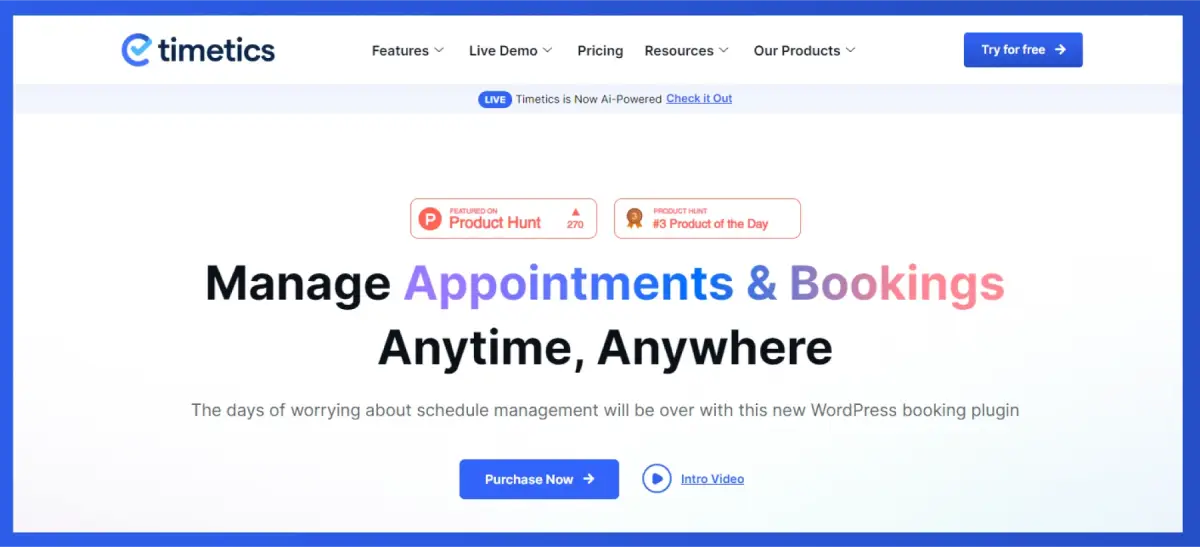 best appointment booking plugin wp timetics