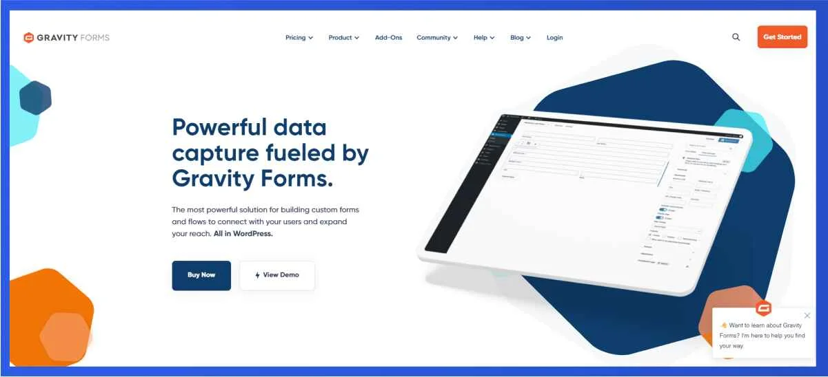 gravity best wordpress forms plugin